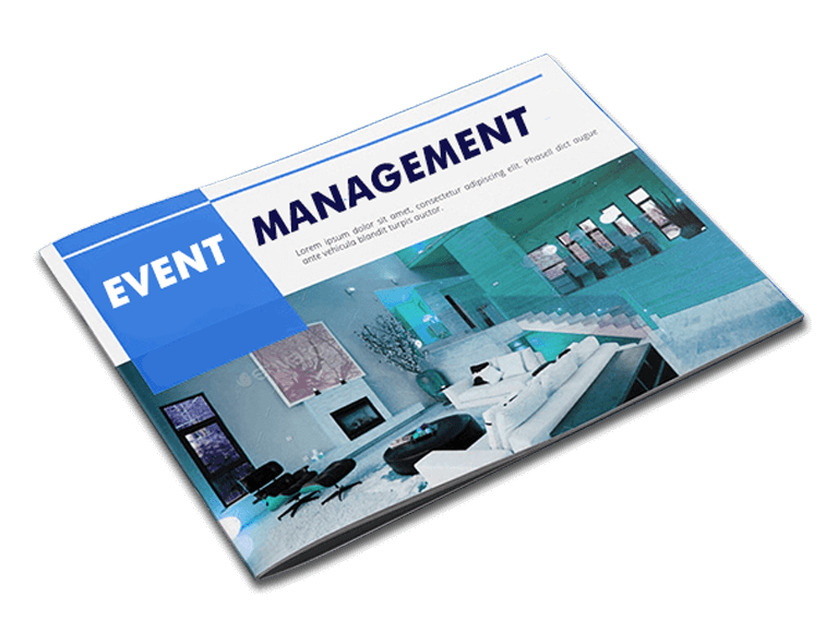 Event Management Brochure Design