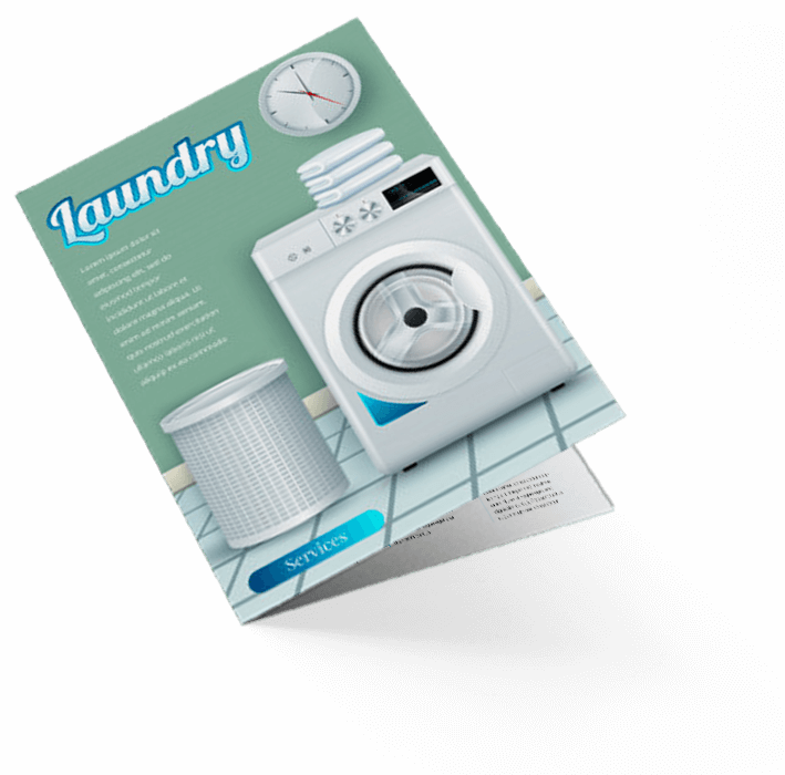 Laundry Brochure Design