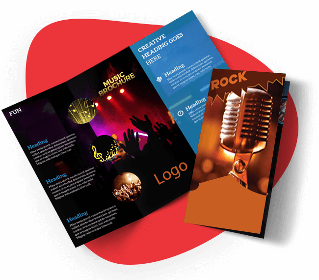 Music Brochure Design Service