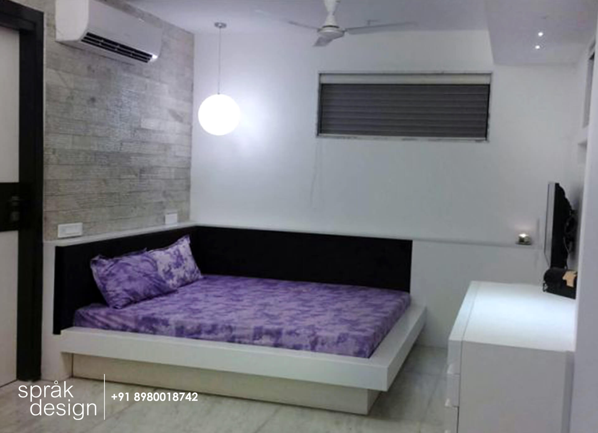 palbhoomi residence architecture and interior design bedroom 1