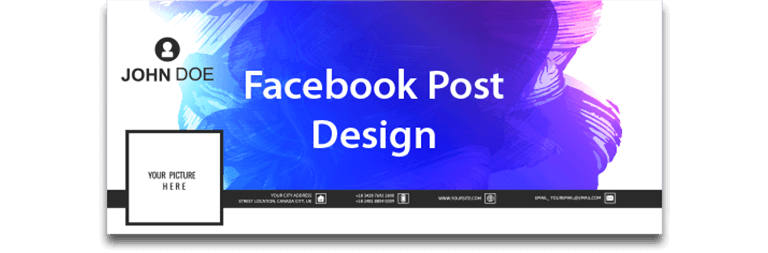 Facebook Post Designer