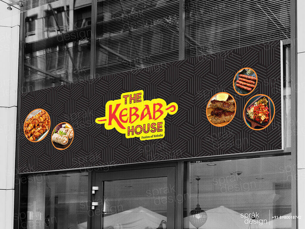 The Kebab House Logo Design