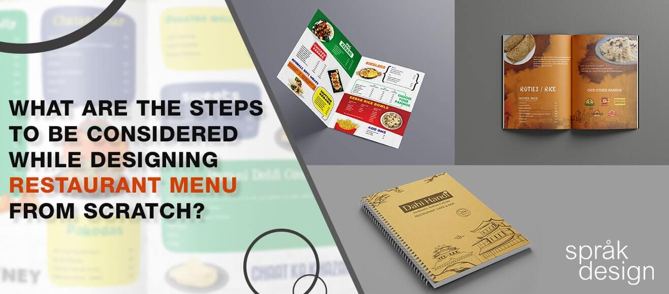 What Are The Steps To Be Considered While Designing Restaurant Menu From Scratch?