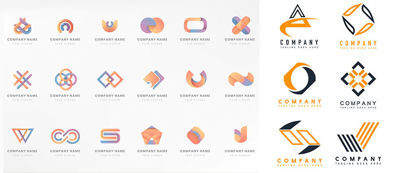 Abstract Logo Icons