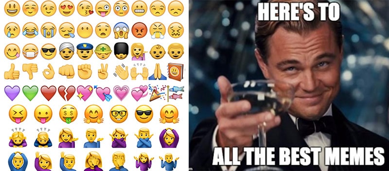 Branded Memes And Emoticons