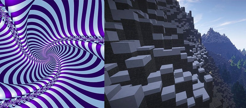 Optical Illusions And Parallax Effect