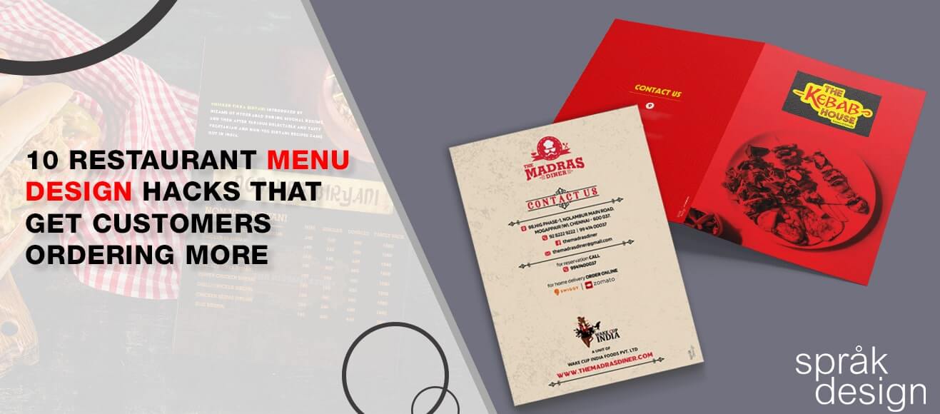 10 Restaurant Menu Design Hacks that get customers ordering more