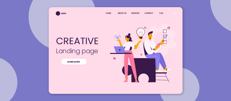 Creative Website Banner Design