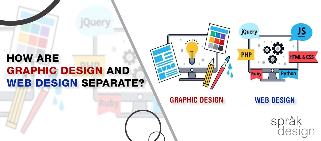 graphic design and web design
