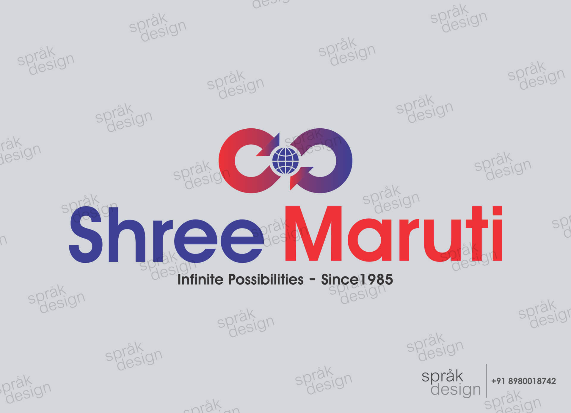 Shree Maruti – Courier Service Logo Design